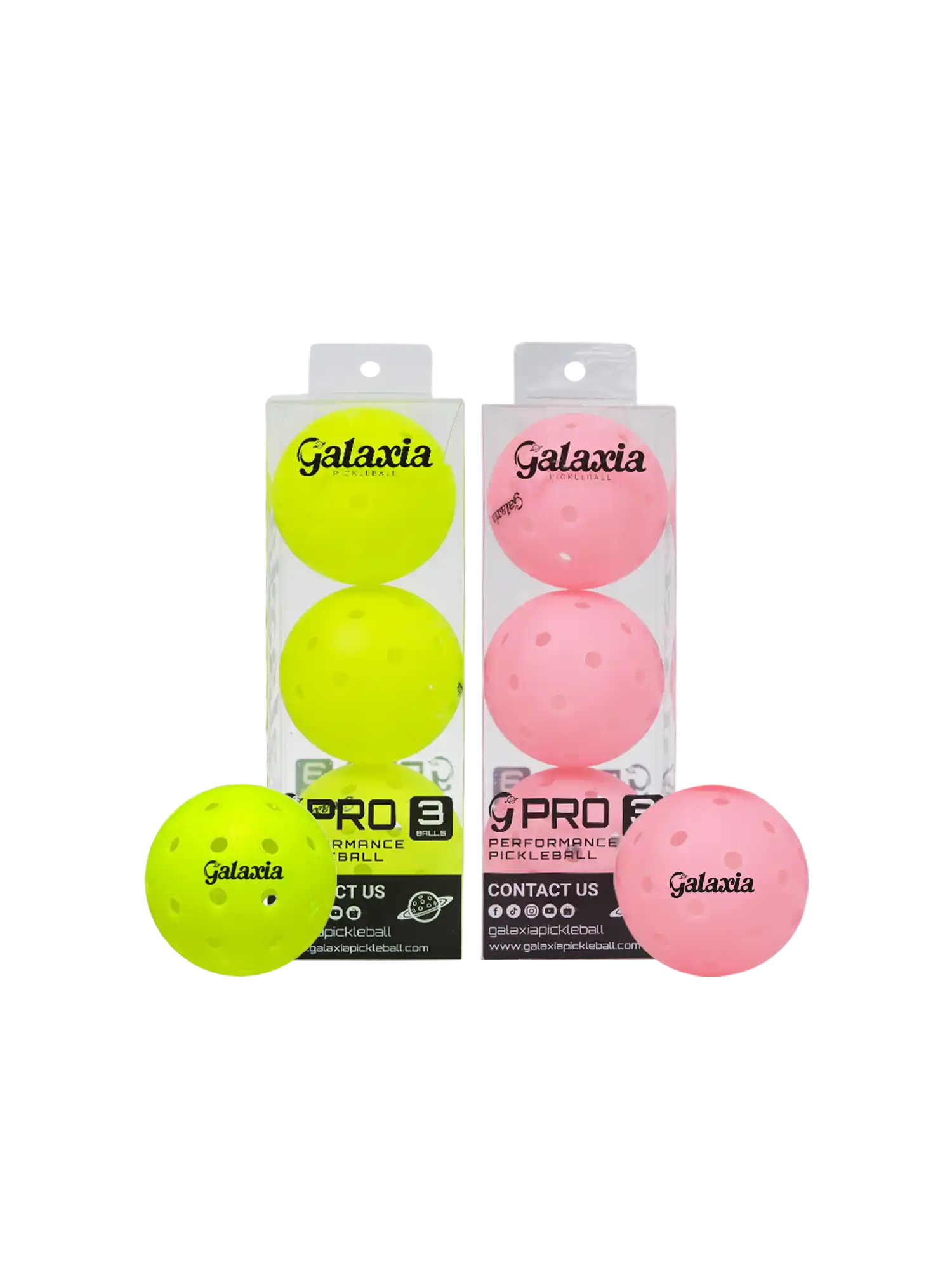 Bóng Pickleball Galaxia Combo 3 Quả 6 Bong galaxia pickleball
