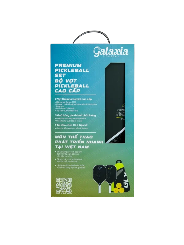 Bộ Vợt Pickleball Gemini Kèm Bóng Túi - Ảnh 6