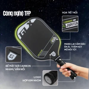 Alternative view of Vợt Pickleball Galaxia 5 Elements - Lõi Gen 4- Carbon T700- 14/16mm